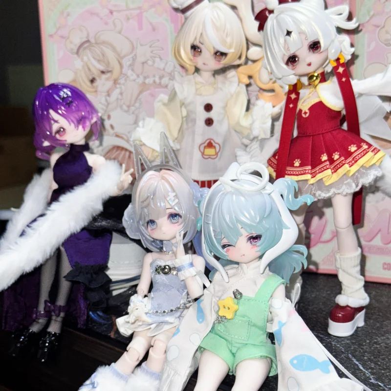 

Hot Selling Come4free Minty Vol.3 Lucky Little Spirit Signature Document Series Bjd Blind Box Scale 1/8 Joint Movement Toy Gift