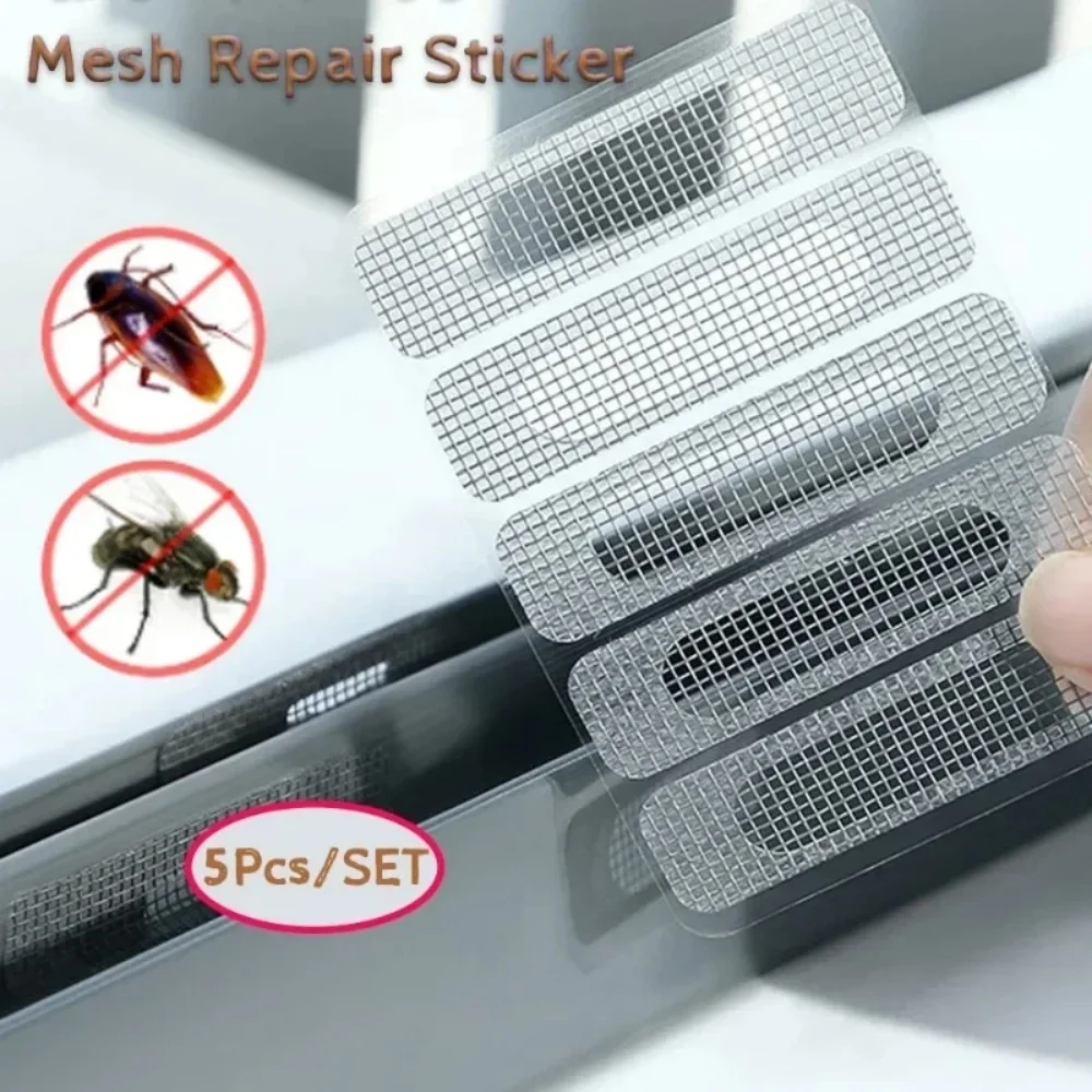10/20/50Pcs Repair Broken Hole Screen Net Window Screen Repair Sticker Window Net Anti-mosquito Mesh Door Mosquito Net Patch
