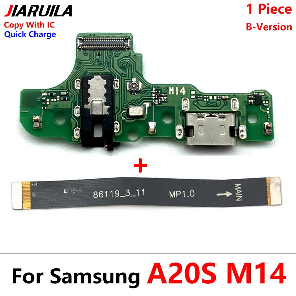 USB Charging Connector Port Main Board Flex Cable For Samsung A10 A20 A30 A50 A10s A20s A30s A21s A31 A51 A22 A32 4G 5G