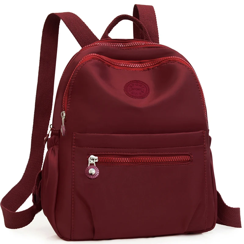 배낭 여성의 새로운 한국 패션 옥스포드 천 여성 가방 방수 나일론 천 캐주얼 쇼핑 여성 배낭