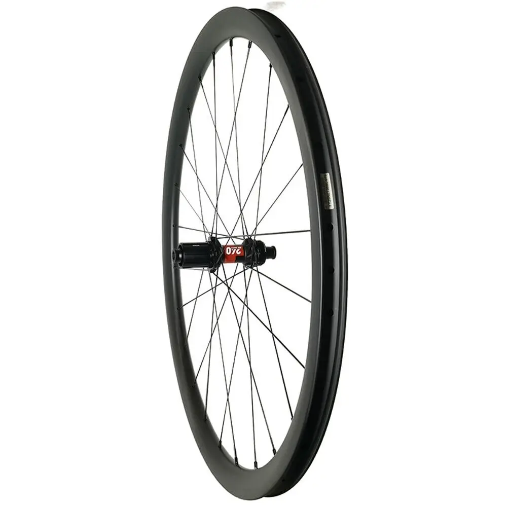 AIRWOLF 1359g Carbon Wheels 700C Cyclocross Gravel Bike T800 Carbon Wheelset Road DT350 DT240 Hook Tubeless 30//40/55/mm Deep