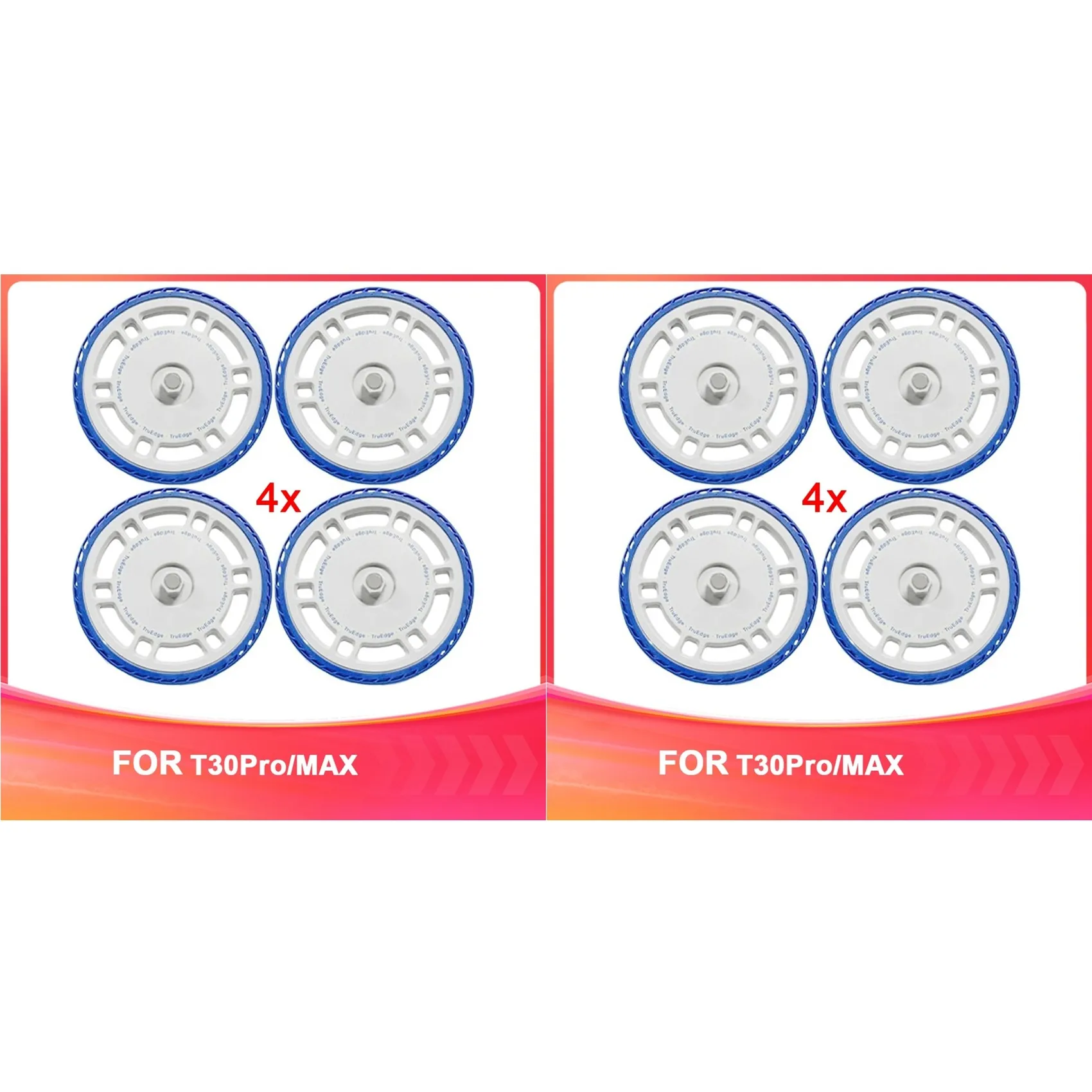 

【PARTY】8Pieces Mop Mount For ECOVACS T30 PRO OMNI / T30S PRO / YEEDI Pro+ Robot Vacuum Cleaner Accessory