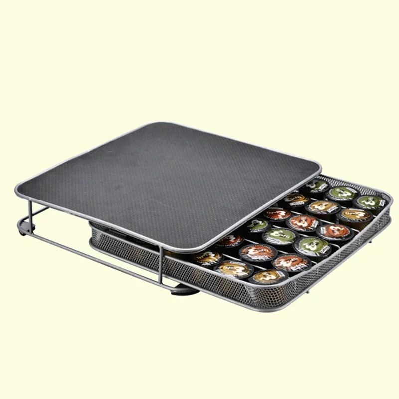 Practical Coffee Capsule Holder For Dolce Gusto/ Nespresso Capsules Storage Rack Coffee Machine Base Capsule Holder Organizer
