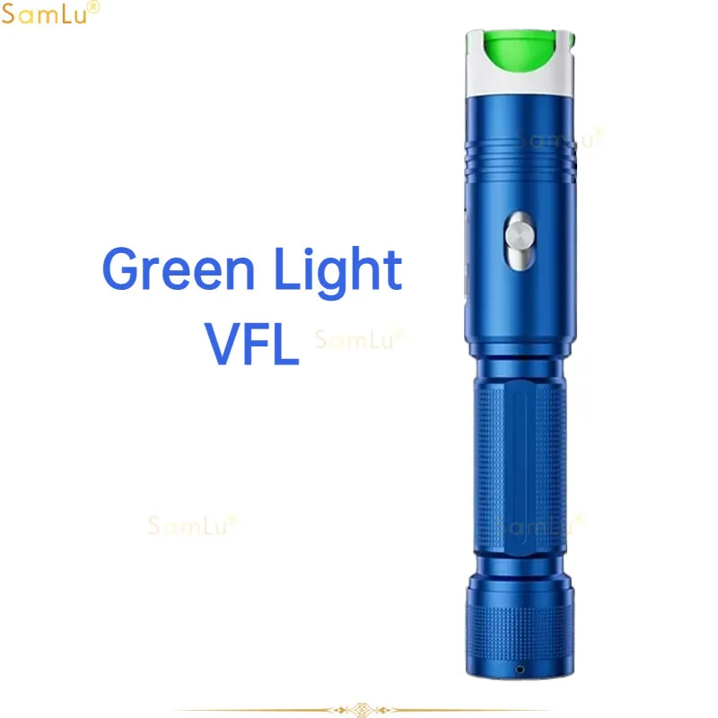 10-20MW Green Light VFL Visual Fault Locator,Recargable Fiber Optic Green Laser Pen FTTH Fiber Optic Cable Test