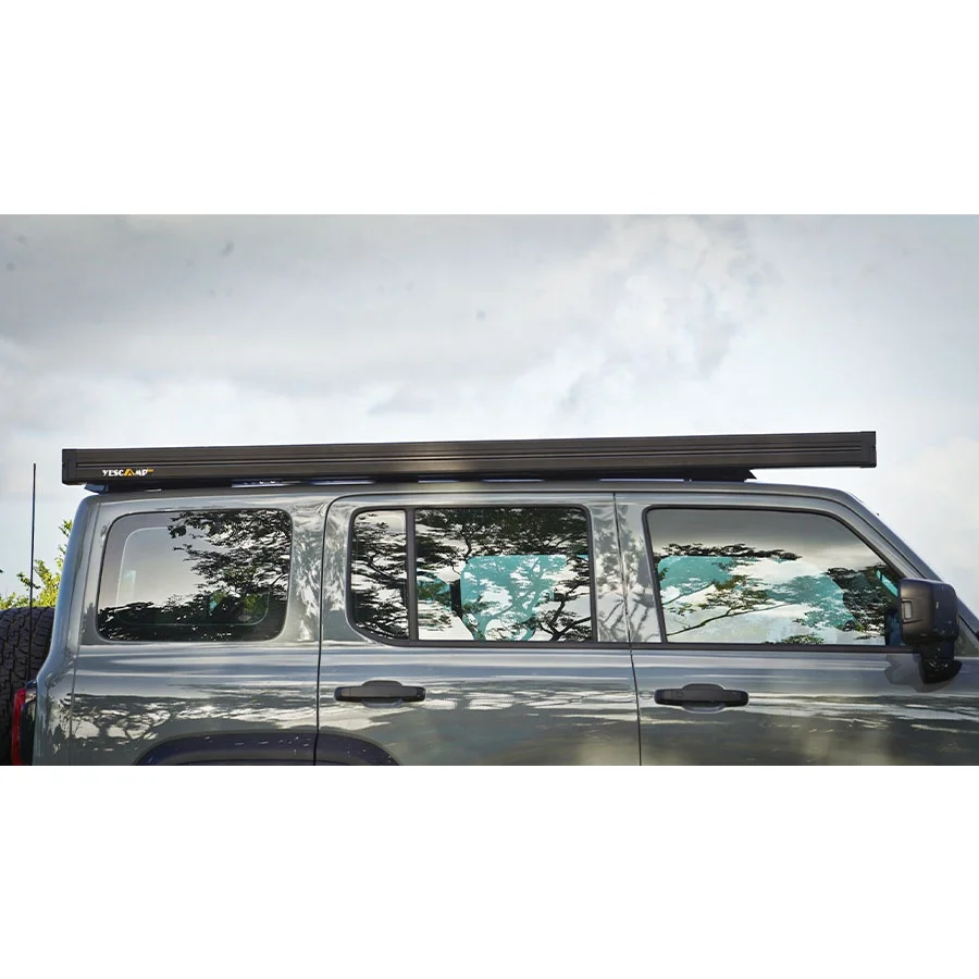 2M 2.5M  Offroad SUV 4X4 4Wd Accessories Car Awning Waterproof Retractable Car Rooftop Tent Side Awning