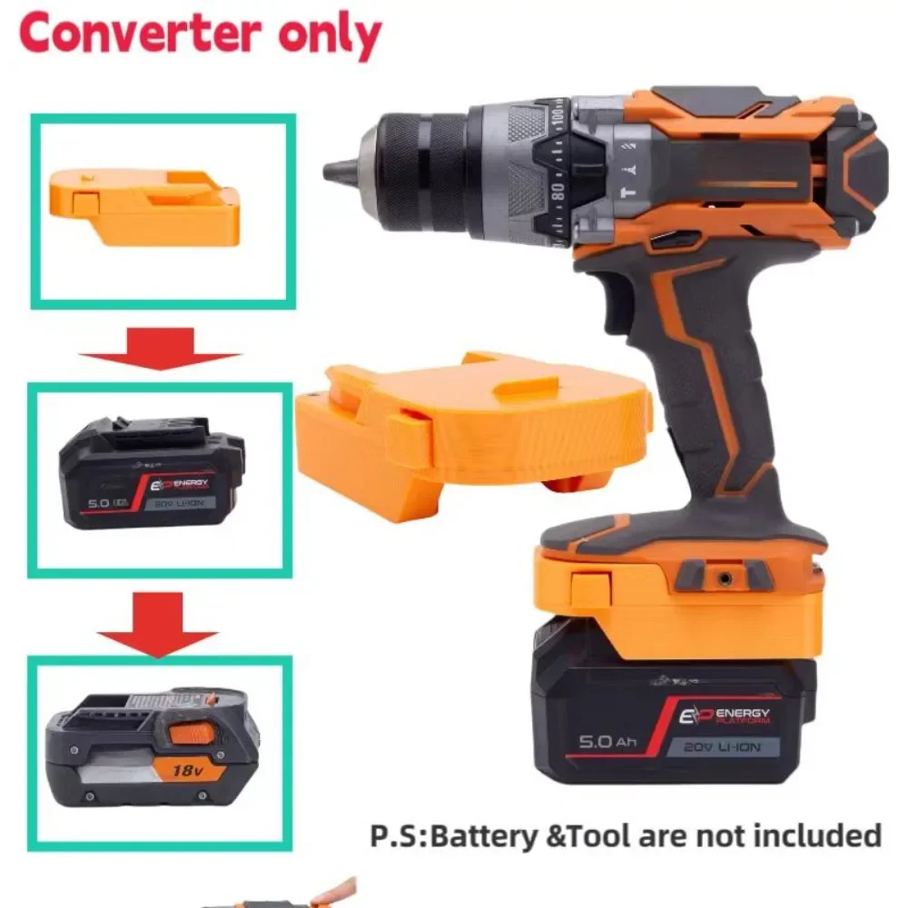 

Batteries Adapter Converter For SKIL 20V Lithium Ion To For Ridgidr / AEG 18V Power Tool Accessories Converter(（Adapters Only）