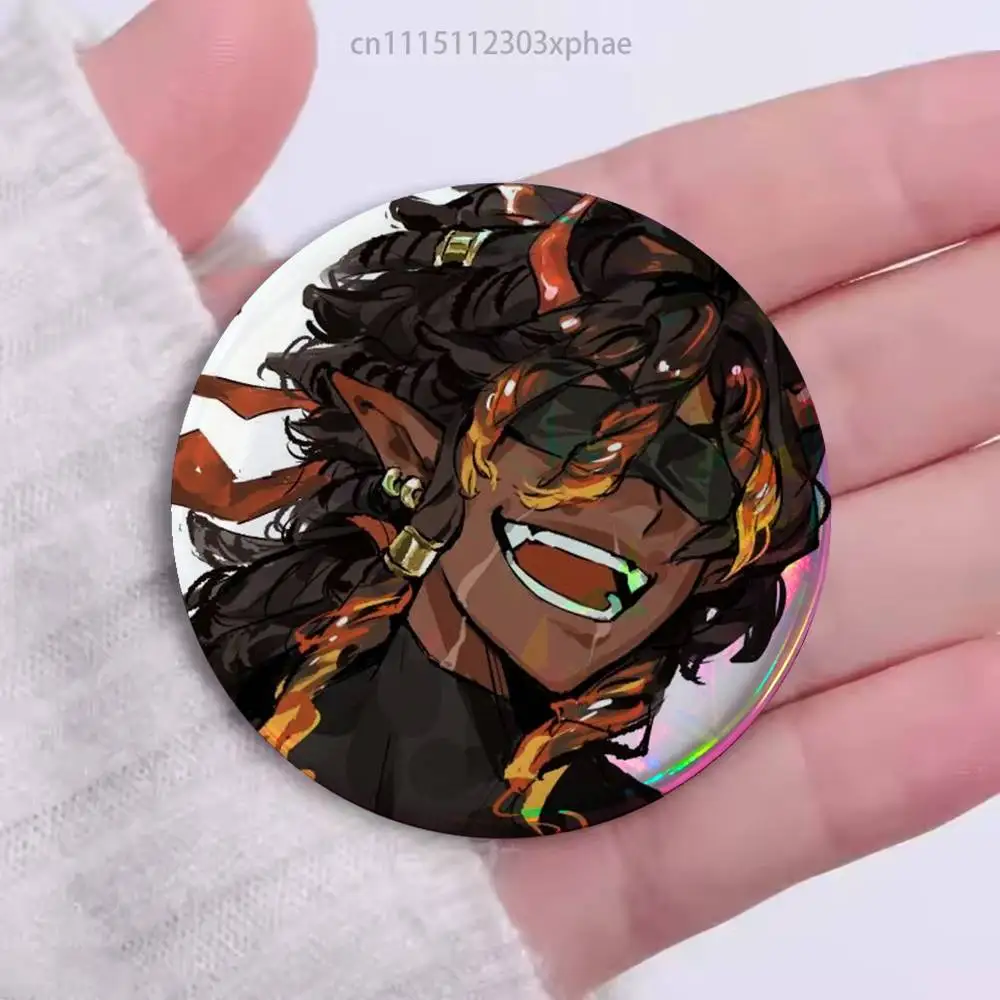 F-FlameFrags Immortal Demon Badges Round Nijigen Otaku Culture IP peripheral products 58mm 44mm 32mm 75mm 25mm Mini
