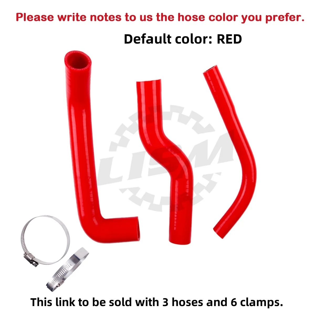 

3PC 3PLY Silicone Radiator Hoses Kit Silicon Tubes Hose Kit For Autobianchi A112 3-7 Series 900 1000 1050 Lancia A 112 S3 S4 S5
