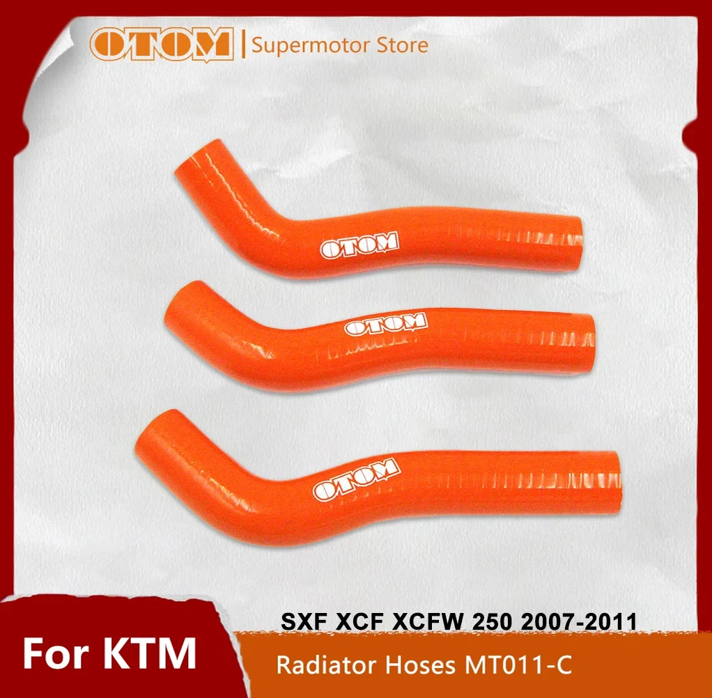 

Аксессуары для мотоциклов, шланг радиатора, силиконовая трубка, трубка для охлаждающей жидкости для KTM SXF250 XCF250 XCFW250 2007-2011, внедорожный велосипед для бездорожья