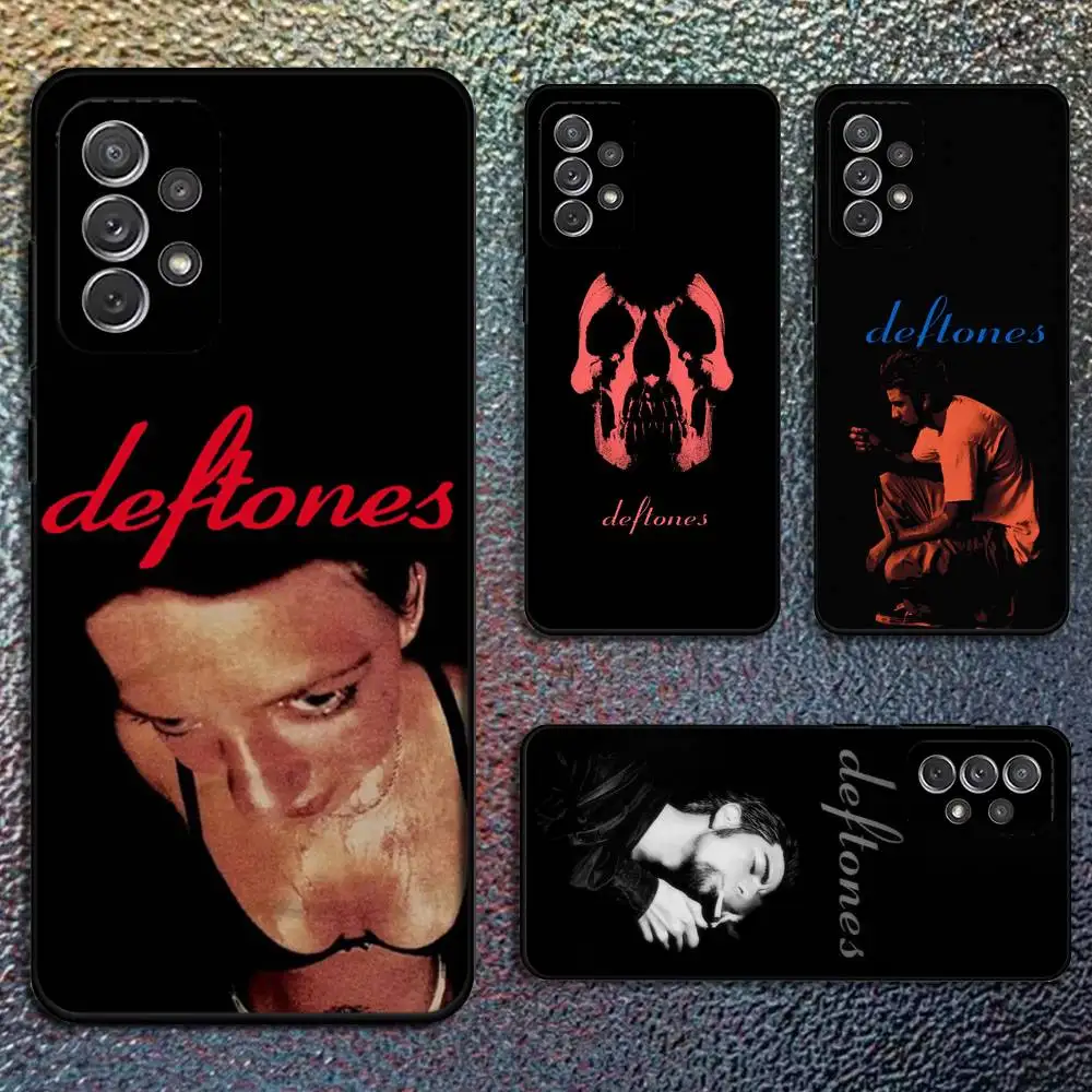 

Band D-Deftones Phone Case For Samsung S25,S24,S21,S22,S23,S30,Ultra,S20,Plus,Fe,Lite,Note,10,9,5G Black Cover