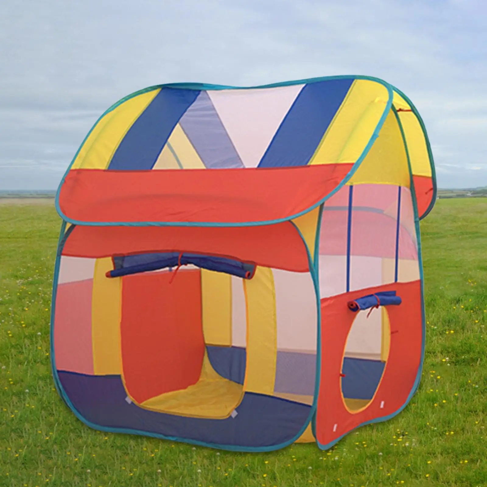 Kids Play Tent Foldable Portable Kids Popup Tent Children Castle Playhouse