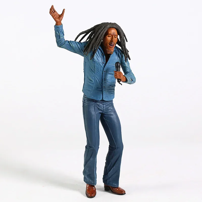 Jamaica Reggae Zanger Bob Marley Pvc Figure Model Fan Collectie Speelgoed