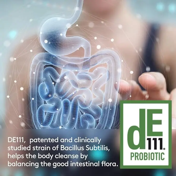 15-Day Detox Probiotic Supplement - 11.5 Billion CFU Shelf-Stable Probiotics for Digestive and Colon Health, Balanced Gut Flora