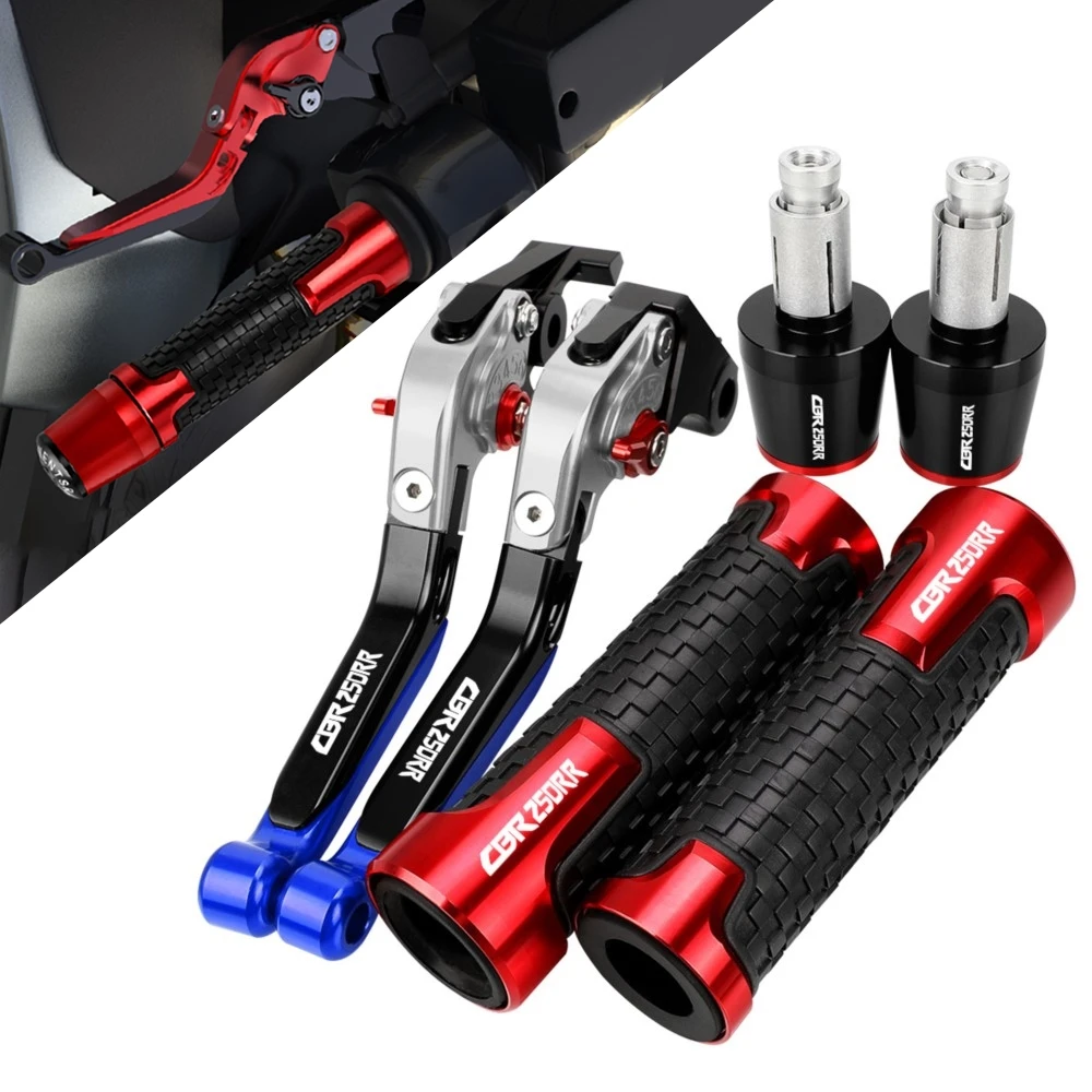 

For Honda CBR250RR CBR 250RR 2011-2023 2022 Motorcycle Accessories Extendable Adjustable Brake Clutch Levers Handlebar Grips End