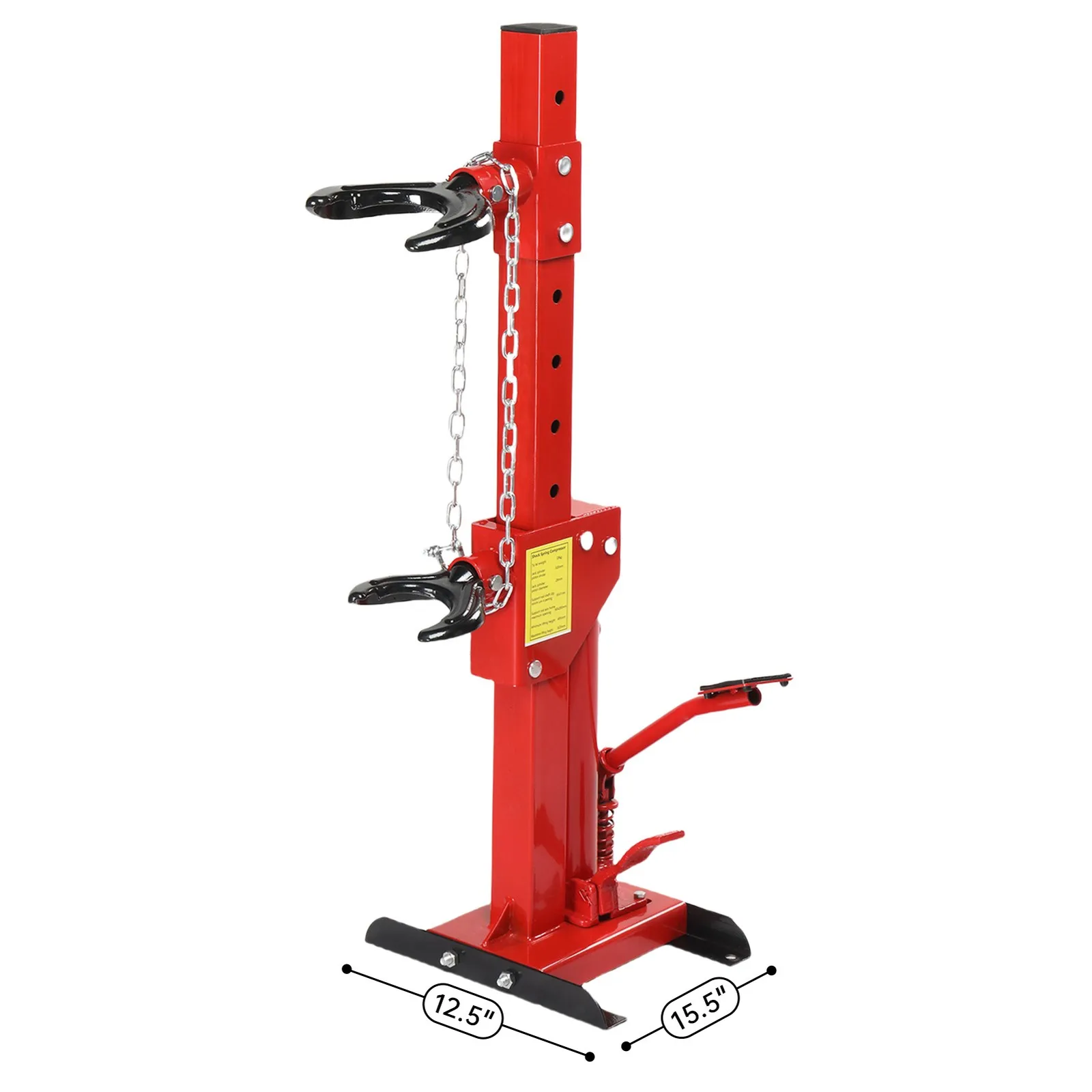 Coil Spring Compressor 3 T 6600lbs with 4 Snap Joints Air Hydraulic Tool