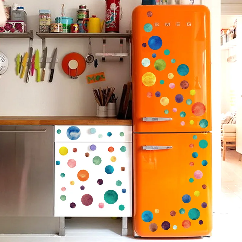 Wholesale Colorful Dot Wall Stickers Removable Waterproof Circle Decals for Kids Room Bedroom Nursery Kindergarten Home Decor