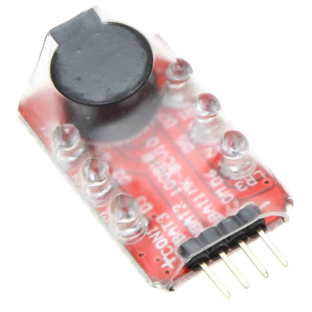 Alto hailer lipo bateria tensão alarme display verificador 2-3s display led para helicóptero rc quadcopter bateria do carro