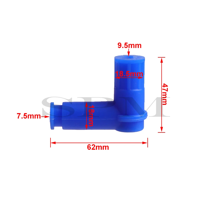 Universal Silicone Waterproof Spark Plug Cap For Dirt Pit bike ATV Quad Buggy Scooter Motorcycle Motorbike Replacement Parts