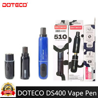 1-3pcs Original Doteco DS400 Vape Pen 400mah Battery 1.8V-4.2V For 510 Vape Cartridge Electronic Cigarette VS Yocan Ziva Vape