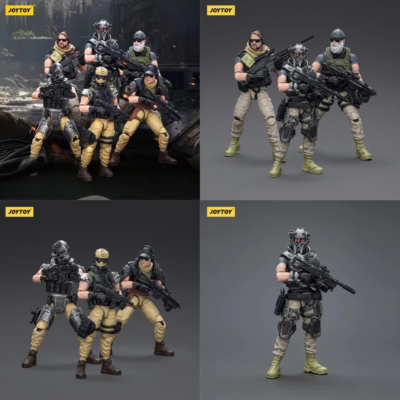 

JOYTOY Dark Source 1:18 Scale Kina Mercenary Squad Collectible Action Figure Cool Play Series Model Toy ACG Decoration Gift