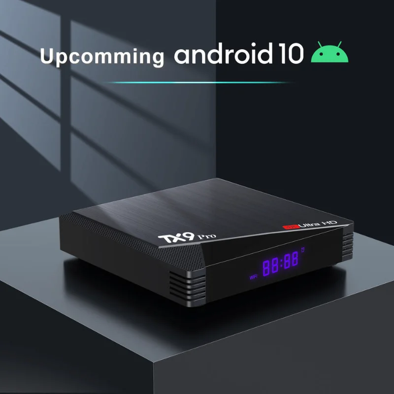 Cheap Good Quality TX9 Pro Android 10.0 Set Top Box 4K HD Dual Brand 2.4G 5.8G WiFi Media Player AIIwinner H313 Smart TV BOX