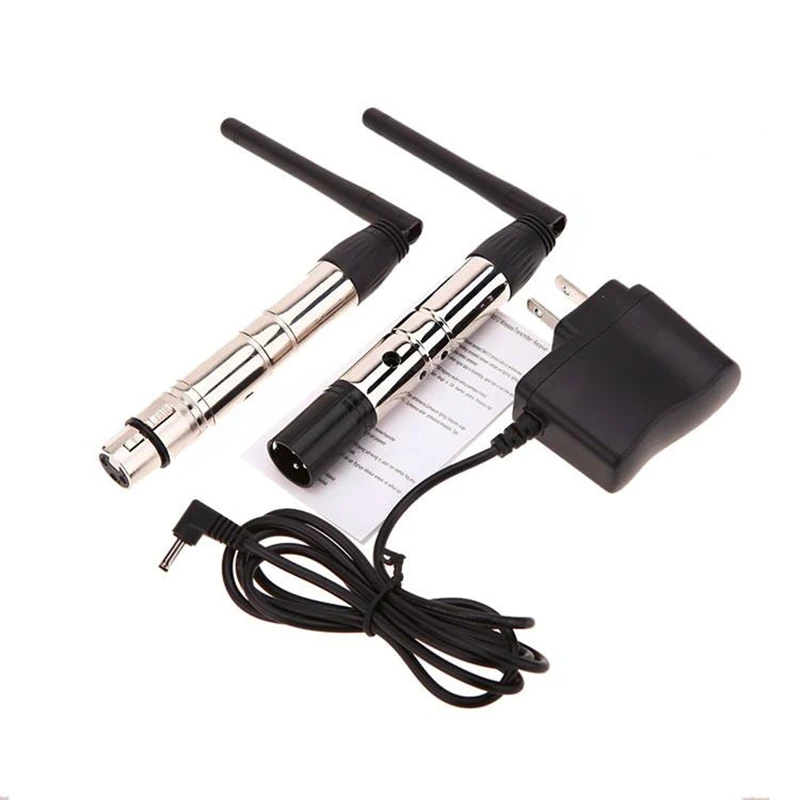 DMX512 Wireless Transmitter Receiver DMX512 Console LED Lights 2.4g Wireless 3-Pin XLR Signal Sender Stage LIghts Event Show