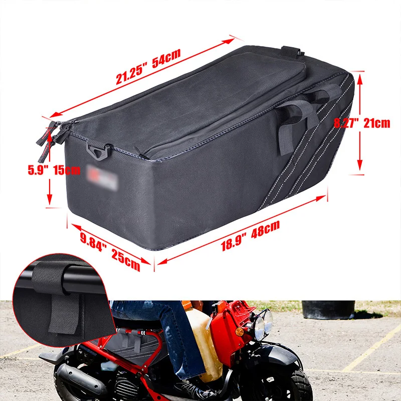 Untuk Honda Ruckus Zoomer 2010 - 2019 Tas Di Bawah Kursi Tas Penyimpanan Kargo Bagasi Sepeda Motor Tas Kursi Belakang Ransel Tahan Air