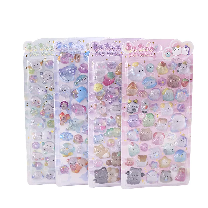 Cute 3D Stickers Cartoon Deco Stickers DIY Phone Luggage Motorcycle Laptop Suitcase Decal Sticker - Image 5