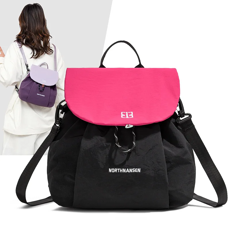 High-Value Cute Color-Block Bag For Middle School, High School, And College Students, Outdoor Casual