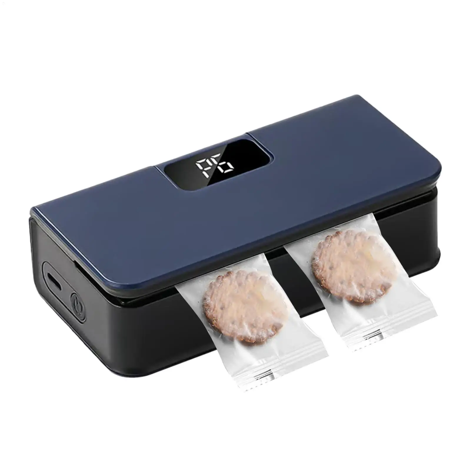 Mini Heat Sealer Plastic Bag Heat Sealing Machine Rechargable Plastic Storage Package Sealer Handheld Clip Bag Food Heat Sealer