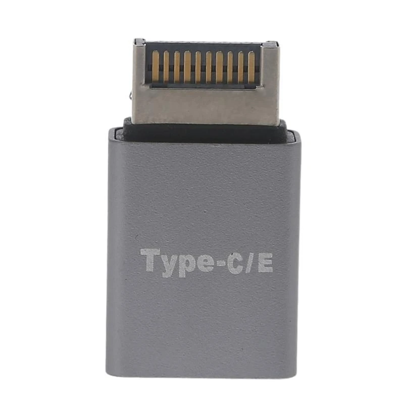 USB-Frontplatten-Header Typ E auf USB C Typ C Erweiterungskabel-Adapter-Anschluss für Desktop-Computer-Motherboard-Stecker