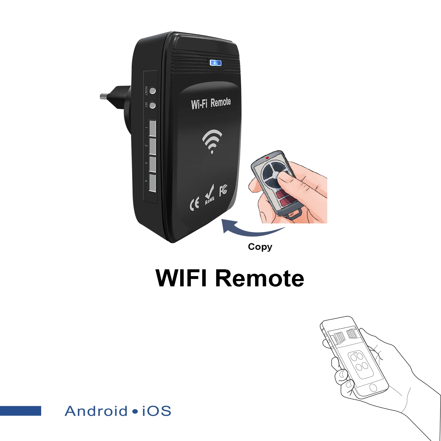 Convertitore RF 280MHz-868MHz per Telecomando Porta Garage: Recensione Pratica e Guida all’Uso