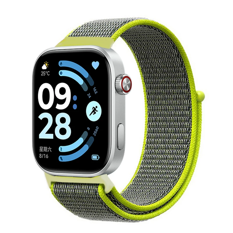 Original Nylon-Schlaufe für Redmi Watch 6 5 4 Armband Zubehör Sport Atmungsaktives Correa Ersatz-Armband Redmi Watch Series Band
