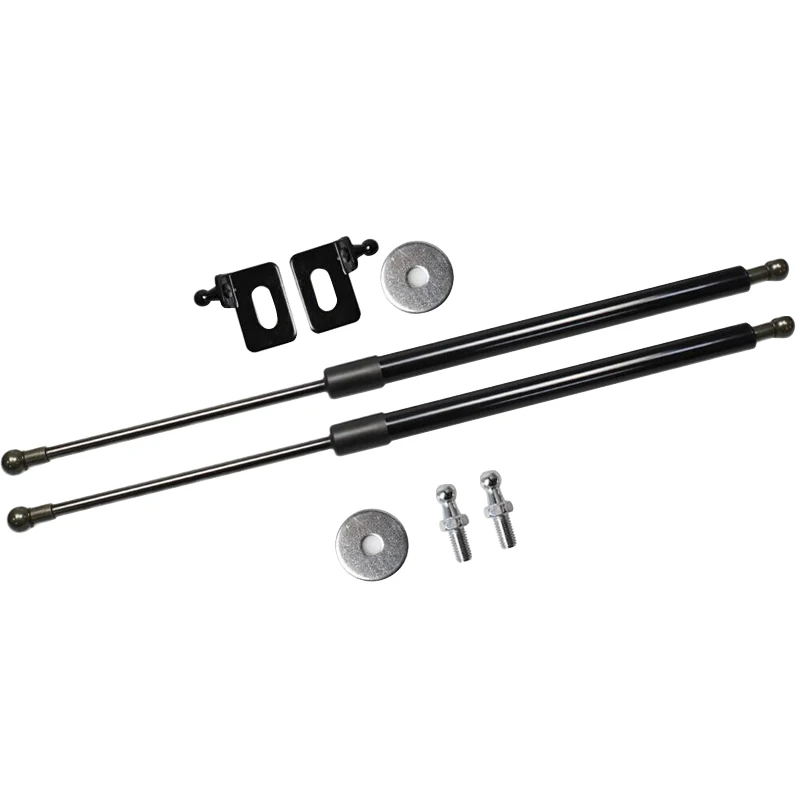 1 Set Exterior Front Hood Lift Support Struts Shocks Gas Springs Damper Fit for Honda Civic 1995 1996 1997 1998 1999 2000 Black