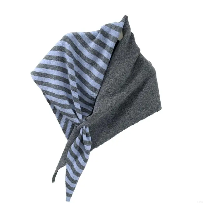 Winter Triangular Scarf Soft Shawl For Women Elegant Gift Cold Weather 6XDA