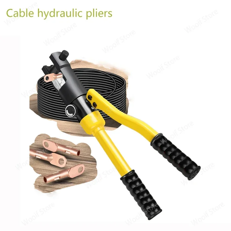 Cable Hydraulic Pliers Manual Hydraulic Cold Pressing Terminal Copper Head Crimping Pliers