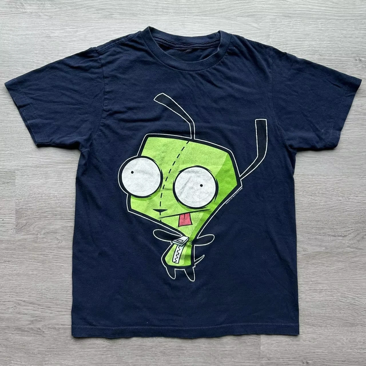 2026 new Cartoon‑Alien‑Moon‑Landing‑Print High‑Quality Casual Short‑Sleeve T‑Shirt