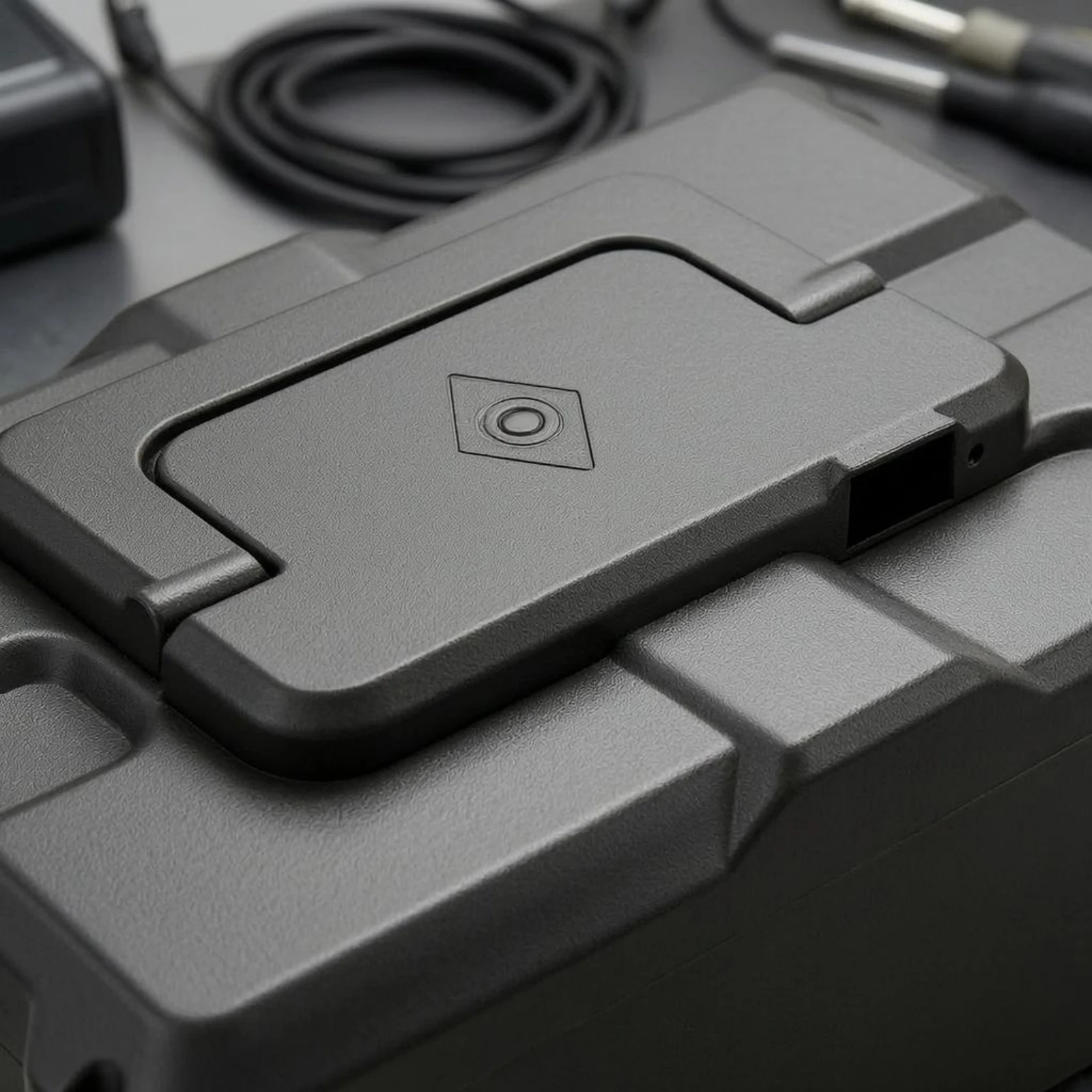 Electric Bicycle Battery Box Safeguarding Portable Battery Housing Hard Plastic Integrated Handle