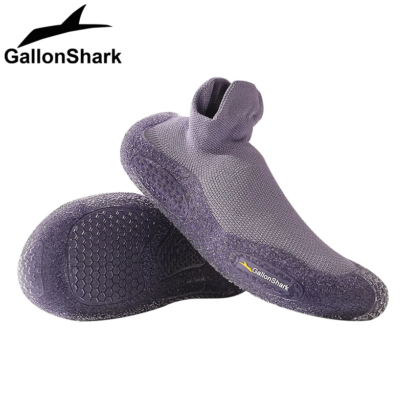 Stretchy Knit Sock Sneakers, GallonShark Lightweight Barefoot Shoes for Indoor Activities & Casual Outings