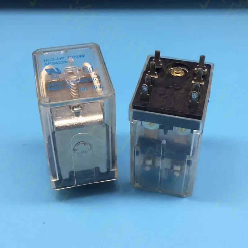 

（Second-hand）1pcs/lot 100% original genuine relay:HC2-HP-DC24V-H70 AP3422K DC24V 8pins