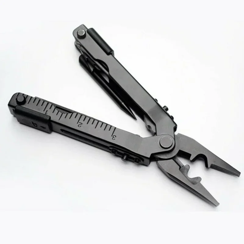 Imagem -04 - Portátil Multi Ferramenta Alicate Fio Stripper Alicate Dobrável Cortador de Bolso para Acampamento ao ar Livre Pesca Multitool 13 em 1