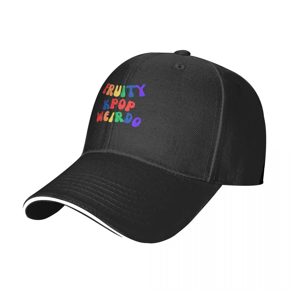 Fruity KPop Weirdo Baseball Cap Hat Man Luxury hard hat Visor Women's Beach Outlet Men's