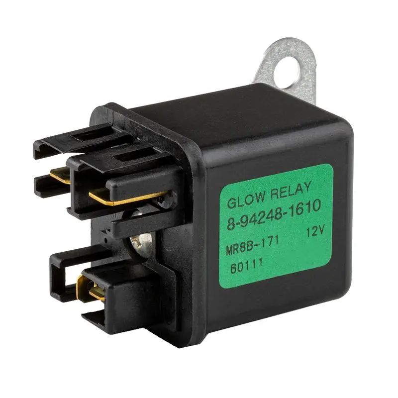 A65P-8942481610 Mover Parts Preheating Relay Glow Plug For Isuzu Hitachi ZAXIS27U ZAXIS50U ZAXIS40U For Kubota Yanmar Accessorie