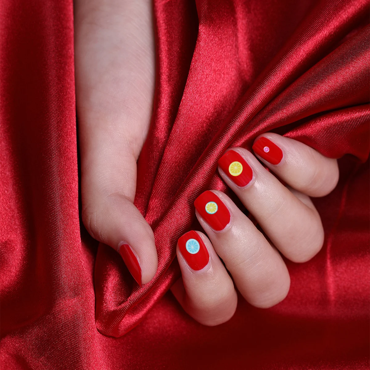 1000Pcs Nail Art Decor Polymer Clay Slices Colorful Soft Clay DIY Decoration Manicure Tool Nail Beauty Accessories