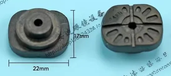 10 قطع من ملحقات آلة الحواف الأوتوماتيكية للنظارات، والحشيات، ومنصات المشبك، والوسادات البلاستيكية