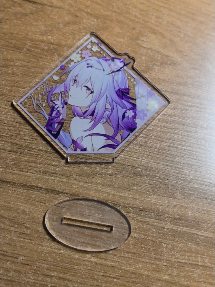 New Hot Game Honkai: Star Rail Castorice Firefly Small Acrylic Stand Model Plate Keychain Desk Decor Collection gift