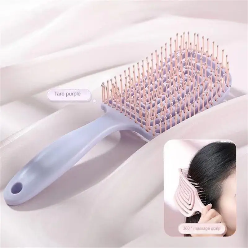 Rib Comb Fits Hand Massage Scalp Ergonomic Fashionable Hair Care Accessories Air Bag Comb Durable Simple And Stylish Comb