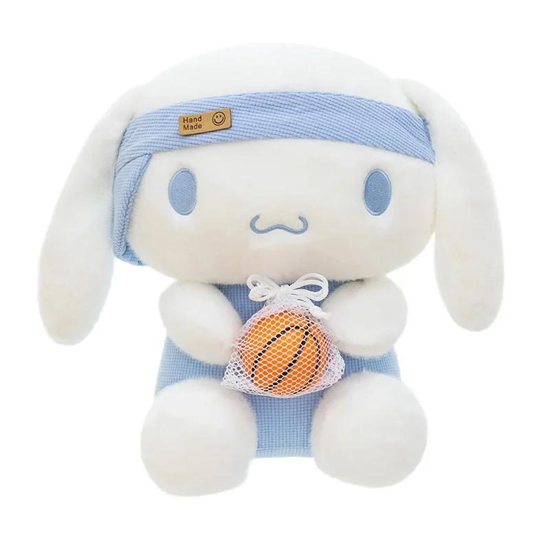 Neue Plüsch Pochacco süße Sportball umarmt Cinnamoroll Stofftierpuppe für Kinder Geburtstag Weihnachtsgeschenk bestes Geschenk für Mädchen