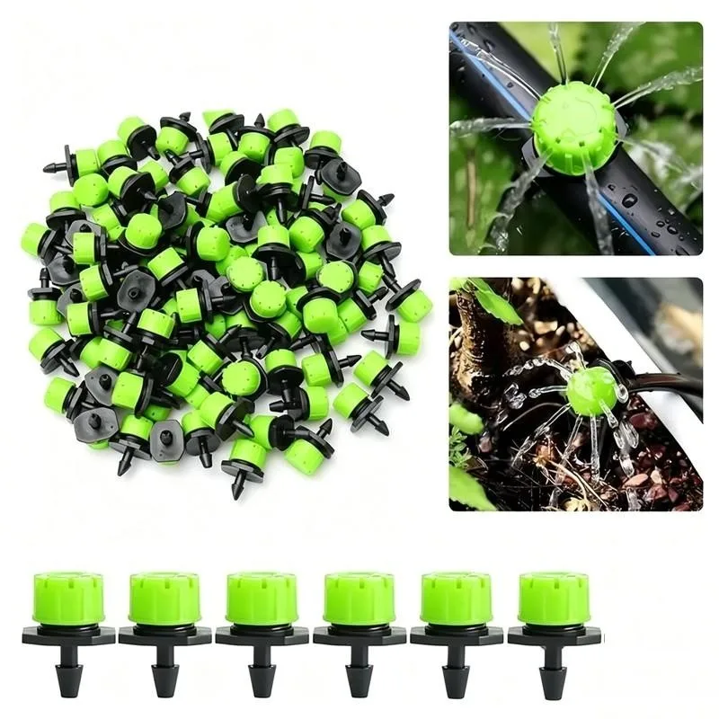270 pcs Efficient Water Saving Water Flow Control Nozzles, great for Vegetable Garden Sprinkling, Adjustable Flow Control