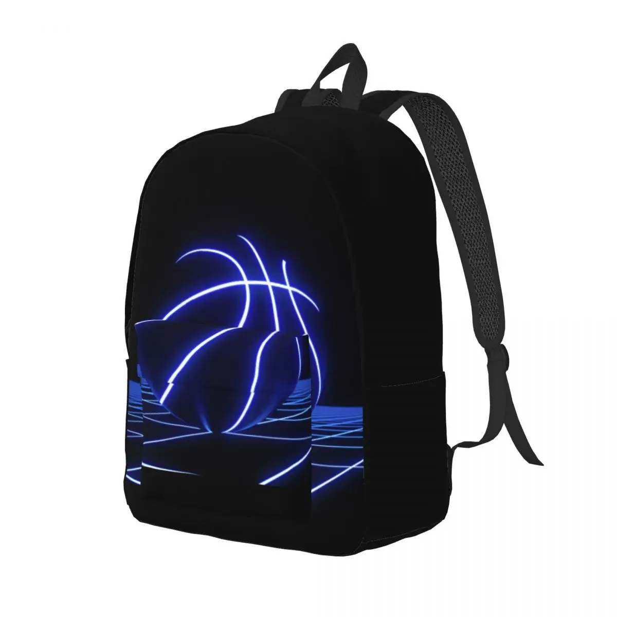 Cool Basketball Backpack 3D Print Male Polyester Outdoor Style Backpacks Big Leisure High School Bags Rucksack